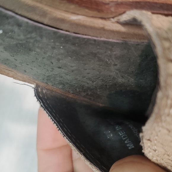 Free People Womens Ankle Leather Pointed Toe Loafer Flats shoes sz 37/6.5-7 - Picture 12 of 13